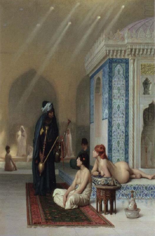 Pool in a Harem, Jean-Leon Gerome